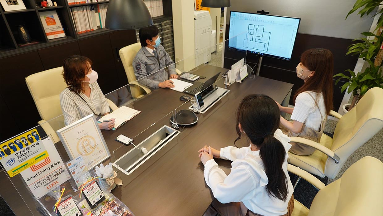 内装営業の販売アシスタント・未経験 土日祝休み | D&C