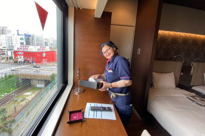 プレミアムビジネスホテルの客室清掃スタッフ 金山駅徒歩2分 接客なし